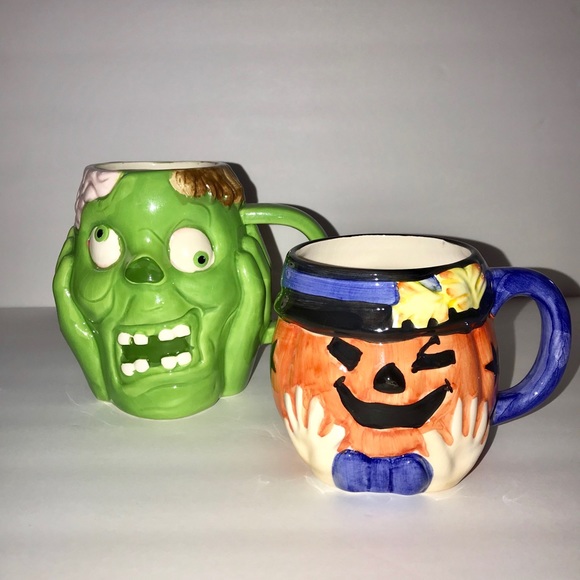 Kitchen Halloween Mugs Set Poshmark
